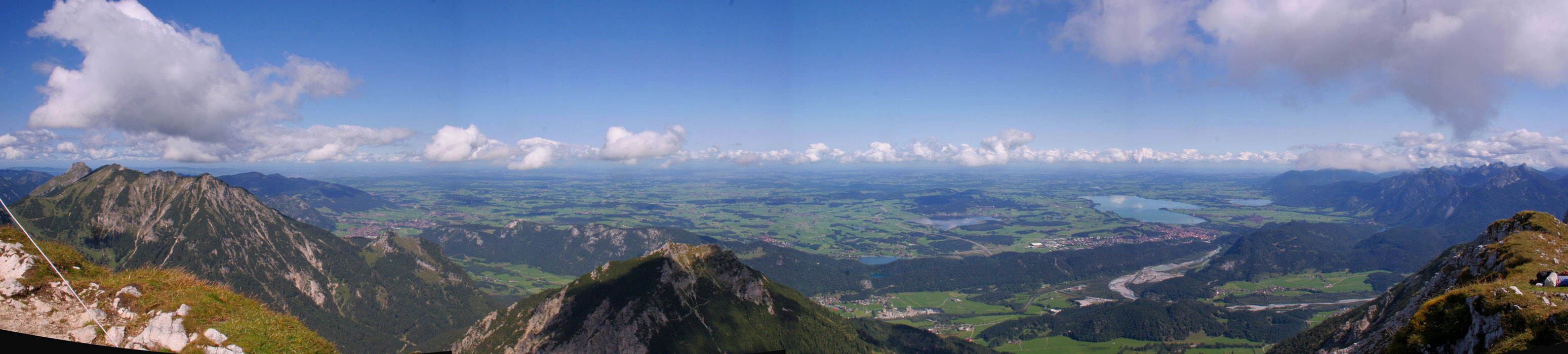 Blick ins Alpenvorland