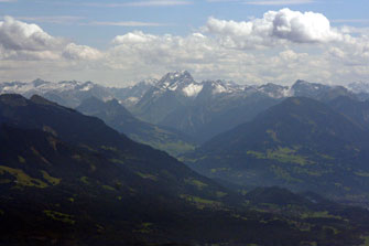 Großes Walsertal mit Roter Wand