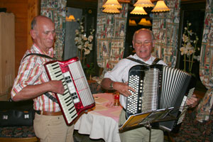 Franz Luib und Ottmar König, das AV-Duo