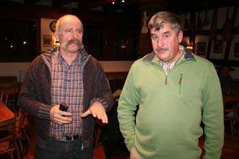 Manfred Stingel und Claus Bayer vom AV Sigdorf