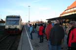 Abfahrt in Balingen