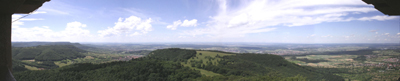 Blick in westlicher Richtung