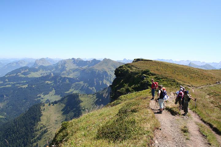 Bergwanderung auf den Hohen Freschen