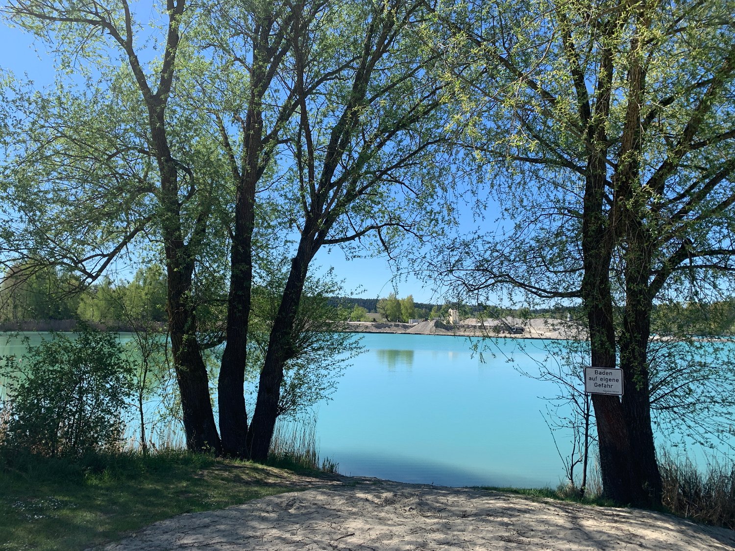 260501Radtour (03).JPG - An den Baggerseen bei Jettkofen....